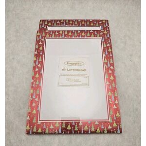 2 NWT Geographics "Christmas Icons" Foil Printer Paper Letterhead 40‎ Pages